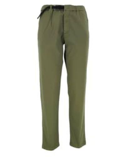 White Sand Sand Pantaloni Marilyn Donna Military - Verde