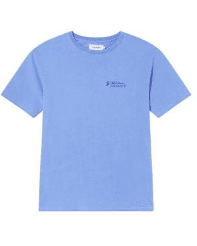 Thinking Mu T-shirt indigofera ftp - Bleu
