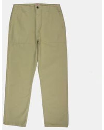 Armor Lux Trousers Pale Olive M/40 - Green
