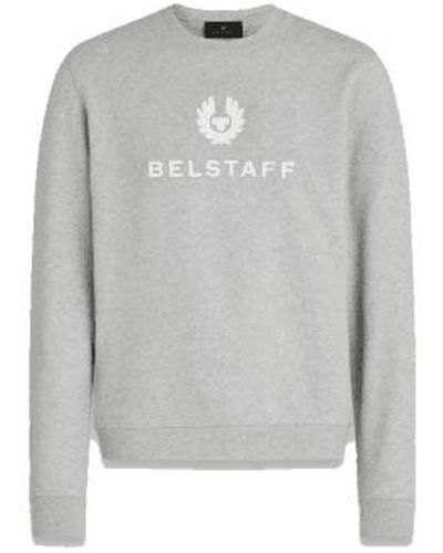 Belstaff Sweat-shirt signature old - Gris