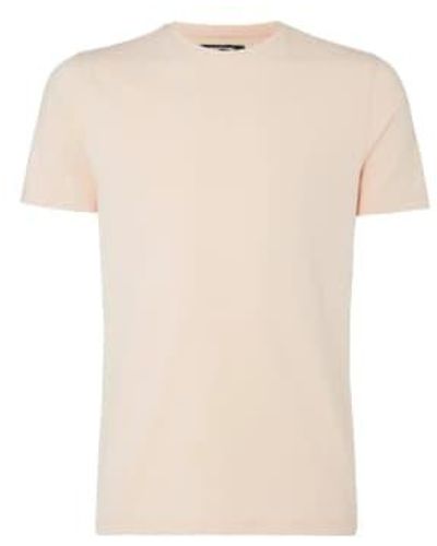 Remus Uomo Camiseta cuello tripulación-rosa claro - Neutro