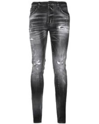 7TH HVN S-3374 jeans schwarz - Grau