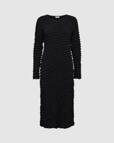 Minimum Jennys Dress Midi Xs - Black