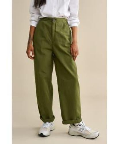 Bellerose Pasop Army Trousers 0 - Green