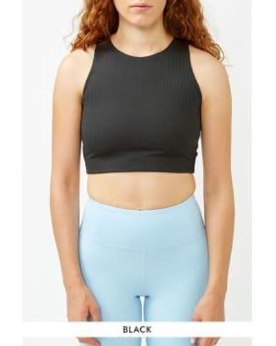 GIRLFRIEND COLLECTIVE Rib Dylan Bra - Nero