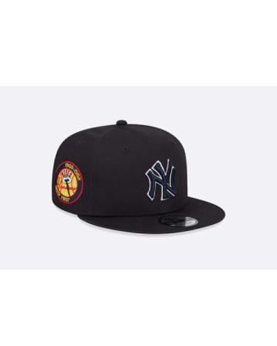 KTZ Casquette 9fifty avec patch latéral s yankees new york - Bleu