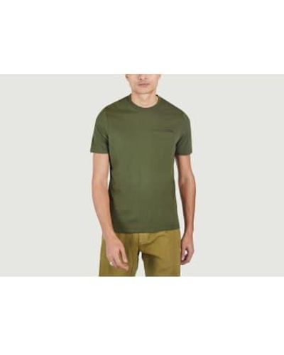 JAGVI RIVE GAUCHE Cotton T Shirt - Verde