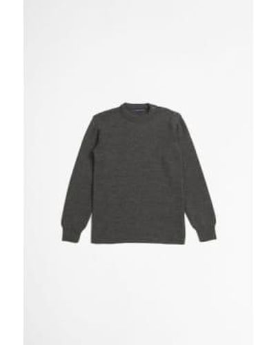 Armor Lux Sailor sweater fouesnant chine gray - Noir