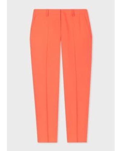 Paul Smith Crop Trouser It42-uk10 - Orange