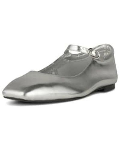 Shoe The Bear Maya ballerina sandal silver - Gris