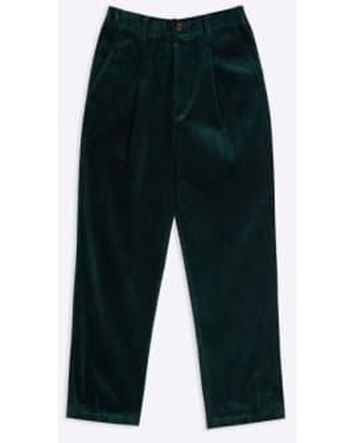 Lowie Pine Corduroy Easy Trousers - Verde