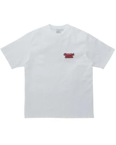 Gramicci Outdoor -spezialisten t -shirt - Weiß