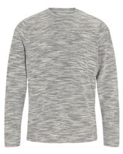 Anerkjendt Sail Caviar Sweat - Grey