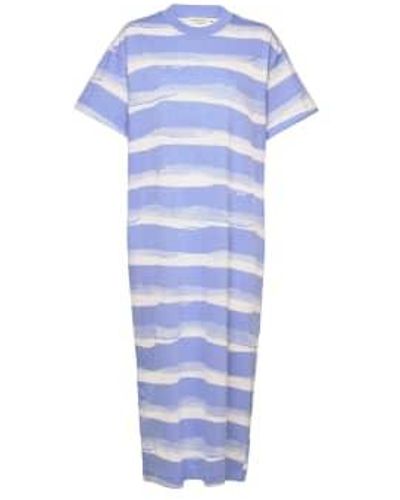 Marimekko Vestido camiseta tubimix completo - Azul