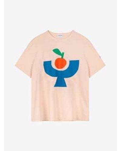 Bobo Choses Jarrón And Tomato T -shirt Xs - Blue