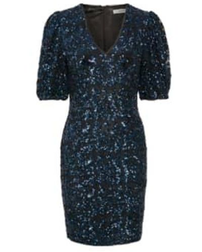 Gestuz Polyester Elvira Dress 34 - Blue