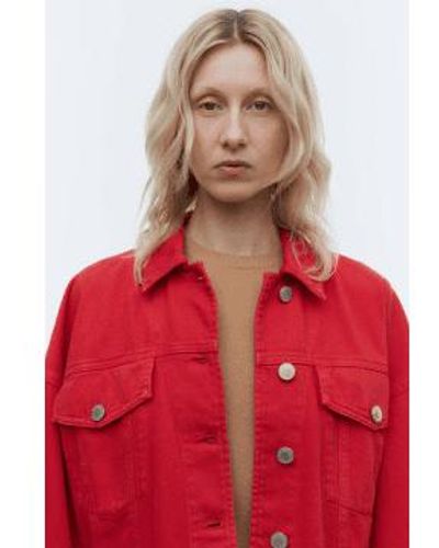 2nd Day Rodriguez Lollipop Jacket - Red