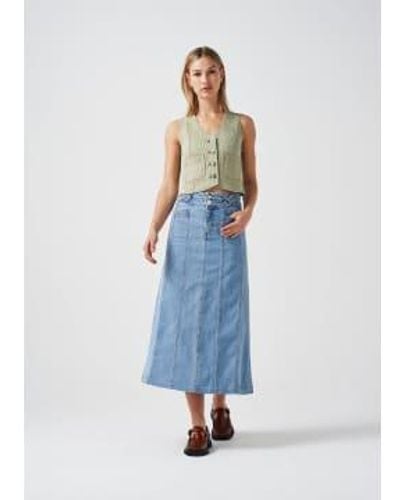 seventy + mochi Willow Skirt Rodeo Vintage 6 - Blue