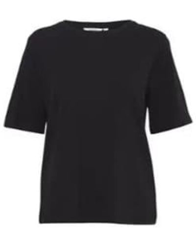B.Young Byoung 20813611 Pamila Half Sl T Shirt 2 In - Nero