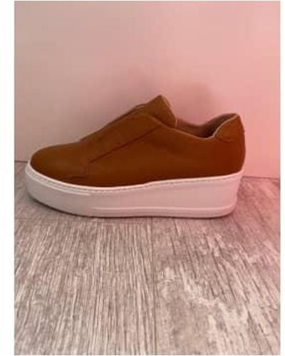 DONNA LEI Slip On Trainers - Brown
