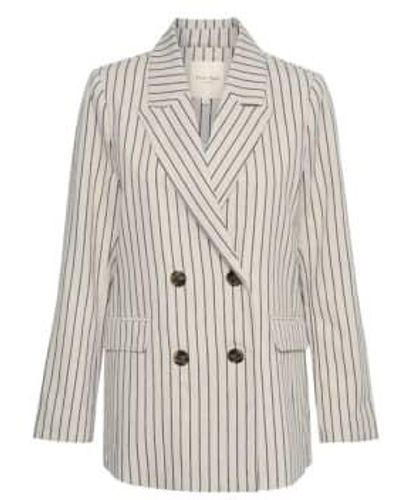 Part Two Sinepw blazer dark stripe - Natur