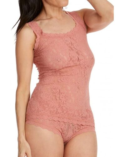 Hanky Panky Signature Lace Unlined Cami - Pink
