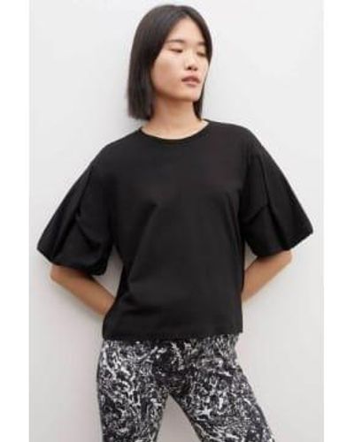 Kowtow Camiseta origami - Negro