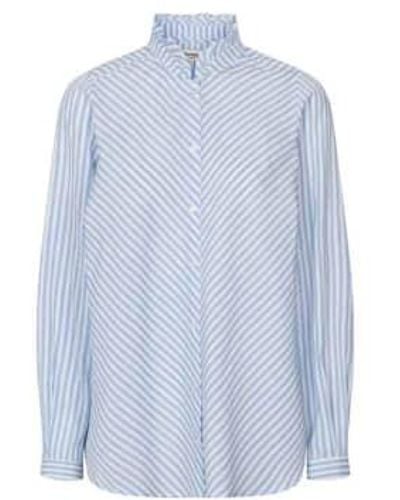 Lolly's Laundry And Light Blue Stripe Hobart Shirt