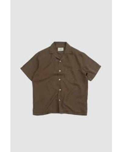 Portuguese Flannel Dogtown Shirt 4 - Marrone
