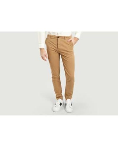 Cuisse De Grenouille Classic Chino Trousers 1 - Bianco