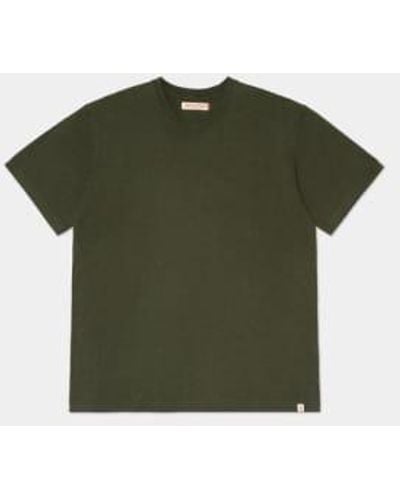 Revolution Army Loose T-shirt S - Green