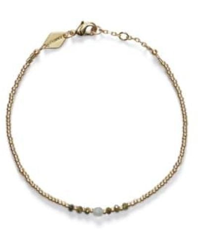 Anni Lu Bead Gem Sea Bracelet - Metallizzato
