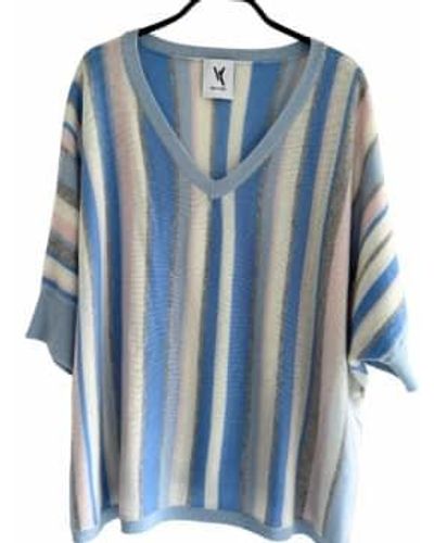 Van Kukil 'peony' Sweater M - Blue