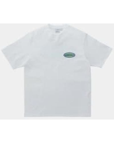 Gramicci Camiseta ovalada - Blanco