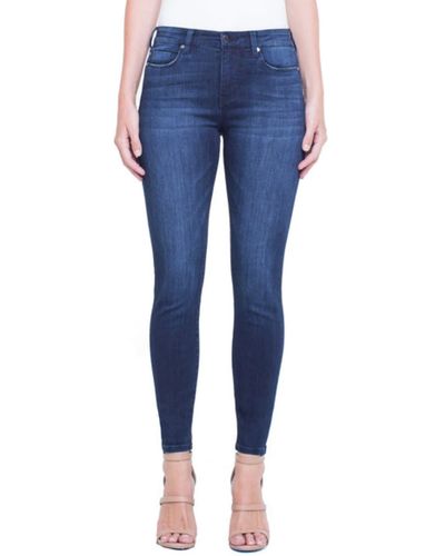 Liverpool Jeans Company Jean skinny la cheville Westport Abby - Bleu