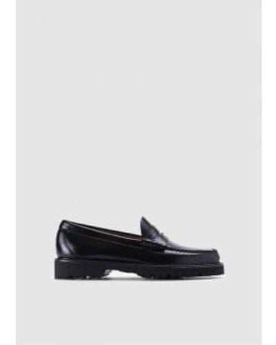G.H. Bass & Co. Gh Bass And Co Mens 90S Larson Penny Loafers In 1 - Nero