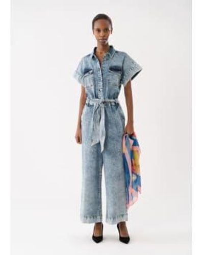 Lolly's Laundry Mathildell Jumpsuit - Blu