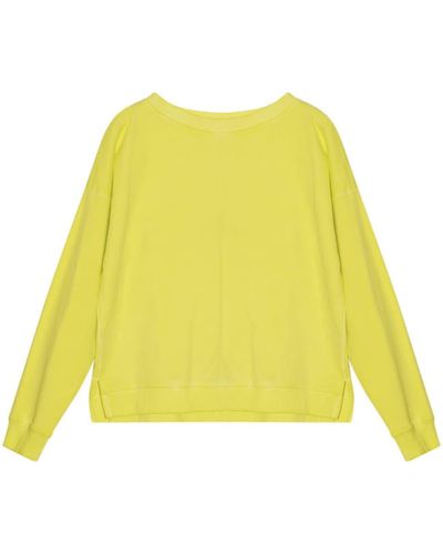cashmere-fashion-store Plowaneach Baumwoll-Mix Sweats - Amarillo