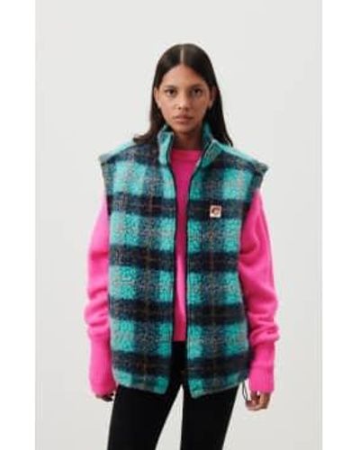 American Vintage Nelsystate Gilet - Red