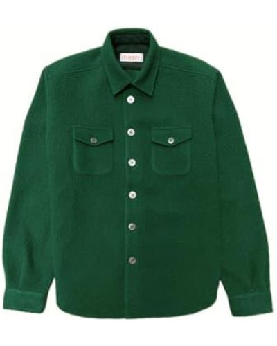 Fresh Casentino Overshirt Green Xl