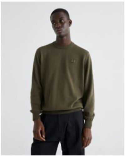 Thinking Mu Olive Orlando Sweater Size Xl - Green