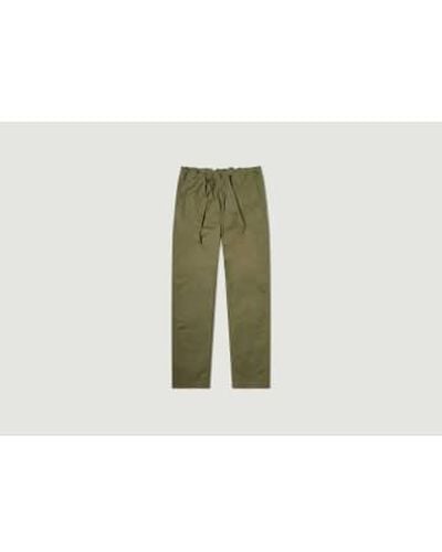 Orslow New Yorker Unisex Pants 4 - Green