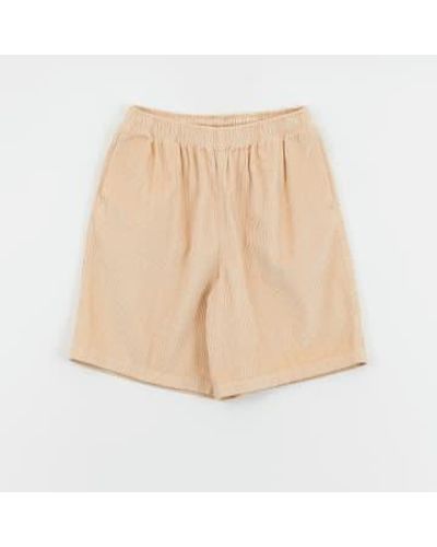 Obey Easy Relaxed Cord Short - Natural