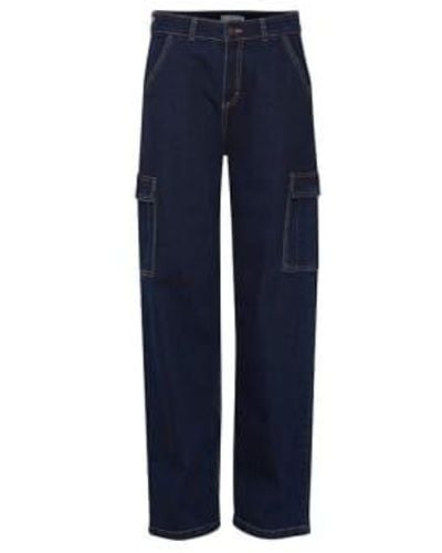 Fransa Selma hanna jeans im blue denim - Blau