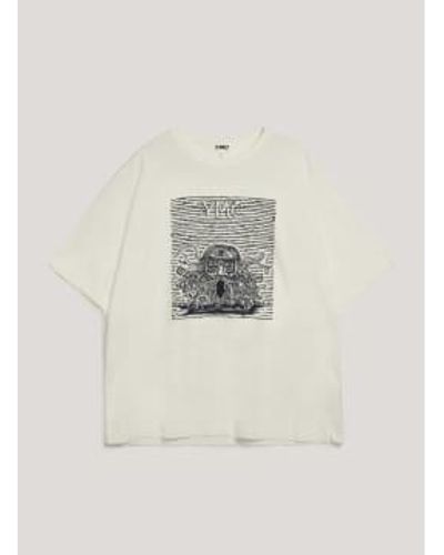 YMC Mystery Machine T Shirt 1 - Bianco