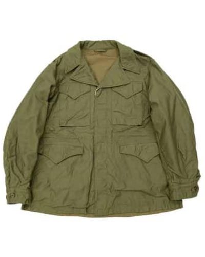 Buzz Rickson's M-43 Jacket Olive M/40 - Green