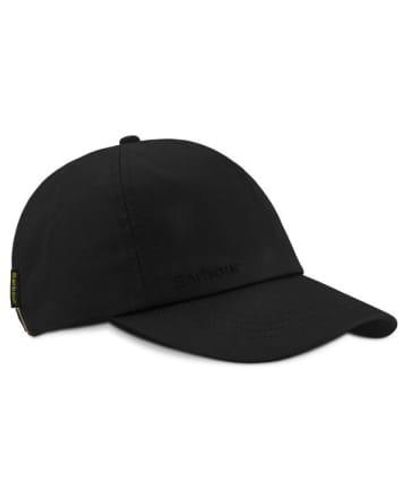 Barbour Wax Sports Cap One Size - Black