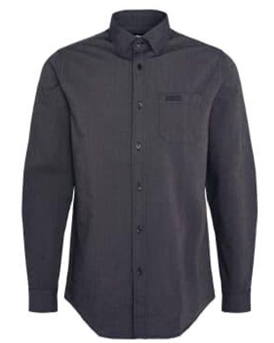 Barbour Night Kinetic Shirt Small - Blue