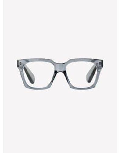 Thorberg Transparent Nelly Reading Glasses - Gray