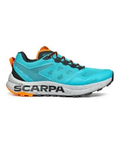 SCARPA Plan spin plan man azure / chaussures - Bleu